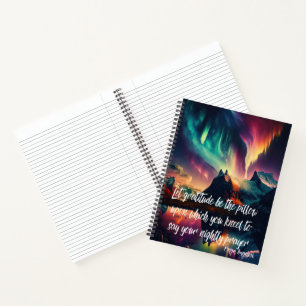 Northern Lights Sky Notizbuch