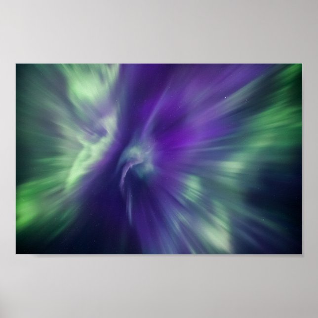 Northern Lights Sky Poster (Vorne)