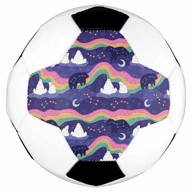 Northern Lights Soccer Ball (Vorderseite)