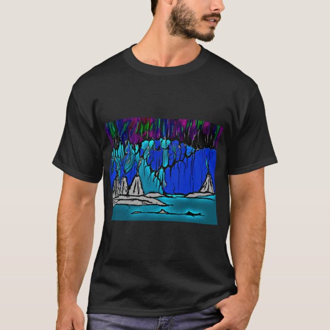 Northern Lights T - Shirt (Vorderseite)