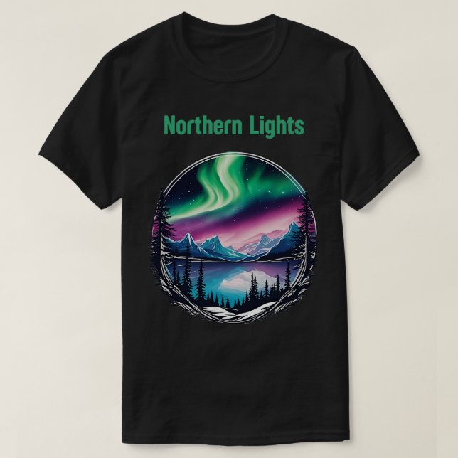 Northern Lights TShirt (Design vorne)