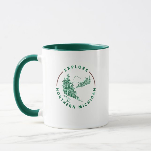 Northern Michigan Coffee Tasse (Links)