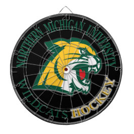 Northern Michigan University Hockey Dartboard Dartscheibe