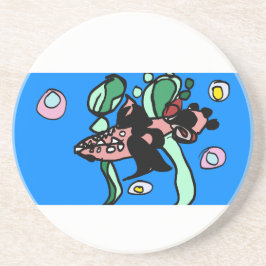 Northern Pike art Getränkeuntersetzer