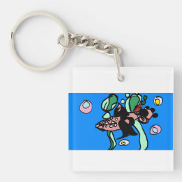 Northern Pike art Schlüsselanhänger