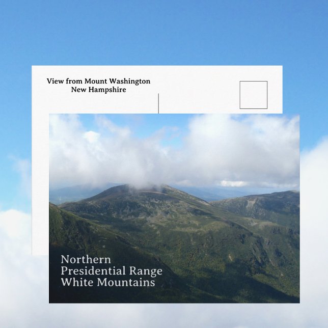 Northern Presidential Range New Hampshire Photo Postkarte (Von Creator hochgeladen)