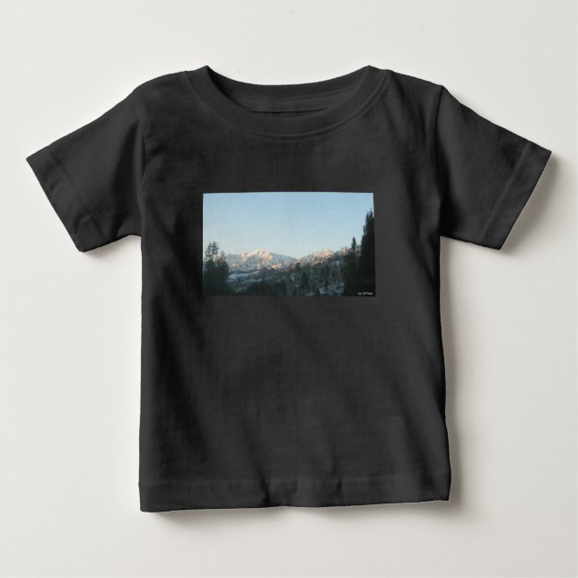 Northern Rocky Mountain Forest Baby T-shirt (Vorderseite)