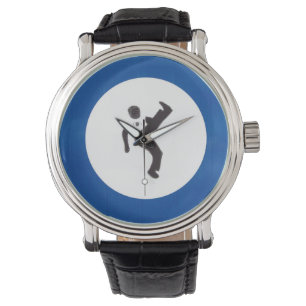 Northern Soul Dancer & Mod Target Wristwatch Armbanduhr