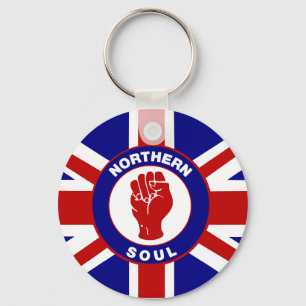 Northern Soul Union jack Schlüsselanhänger