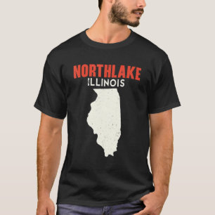 Northlake Illinois USA Staat America Travel Illino T-Shirt