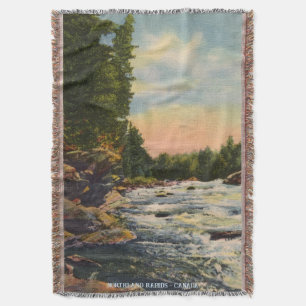Northland Rapids - Canada Throw Blanket Decke