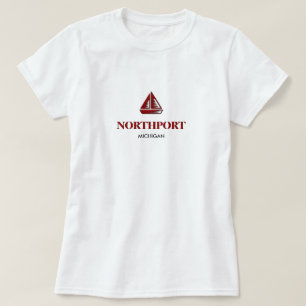 NORTHPORT, MICHIGAN - Damen-Baby - Puppe T-Shirt