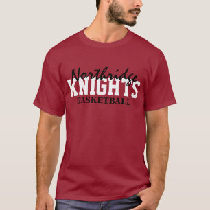 Northridge Basketball personalisiertes LS-T-Shirt T-Shirt