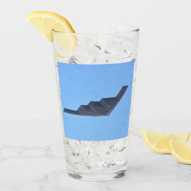 Northrop Grumman B-2 Spirit Glass Glas (Vorderseite Ice)