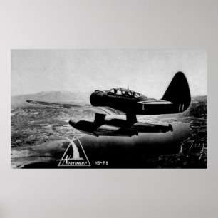 Northrop N3-PB WWII Patrouillenbomber Poster