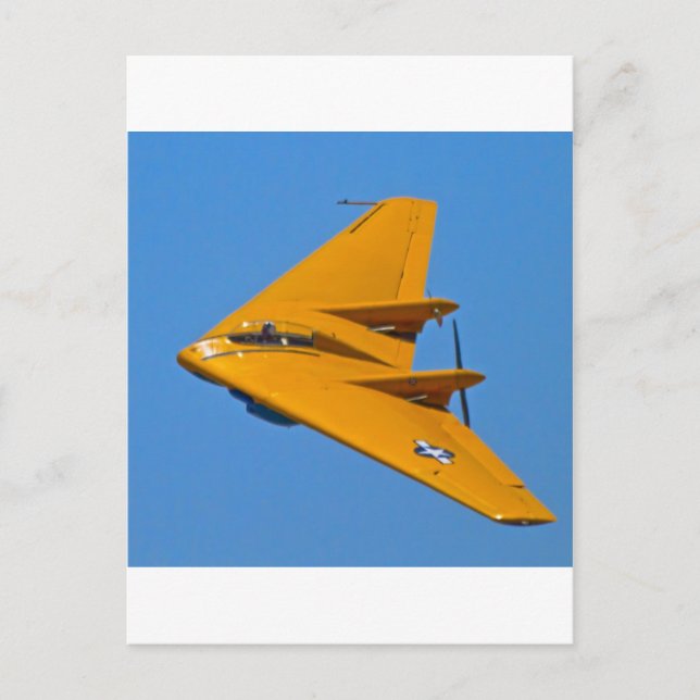 Northrop N9MB Flying Wing Postkarte (Vorderseite)