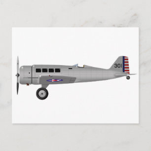 Northrop Y1C-19 Alpha Postkarte