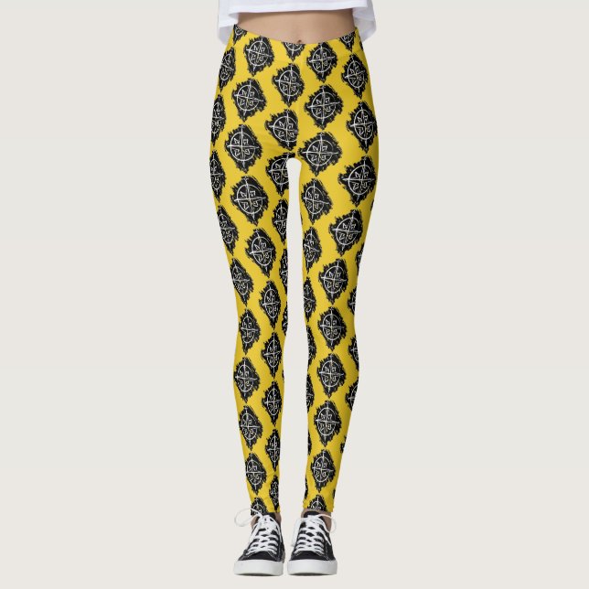 Northshield Sketch Compass Rose Leggings (Vorderseite)