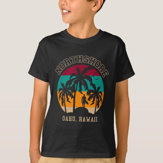 Northshore Oahu Hawaii1 T-Shirt (Vorderseite)