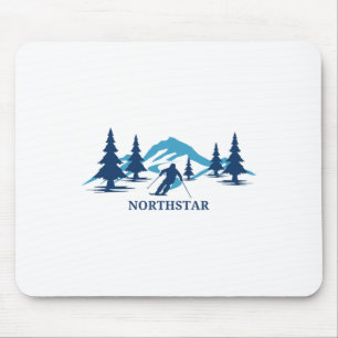 Northstar California Ski Resort Skifahren Skifahre Mousepad