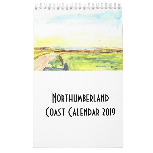 Northumberland Coast Calendar 2019 Kalender (Titelbild)