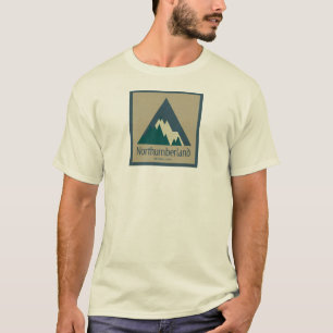 Northumberland Nationalpark Rustikal T-Shirt