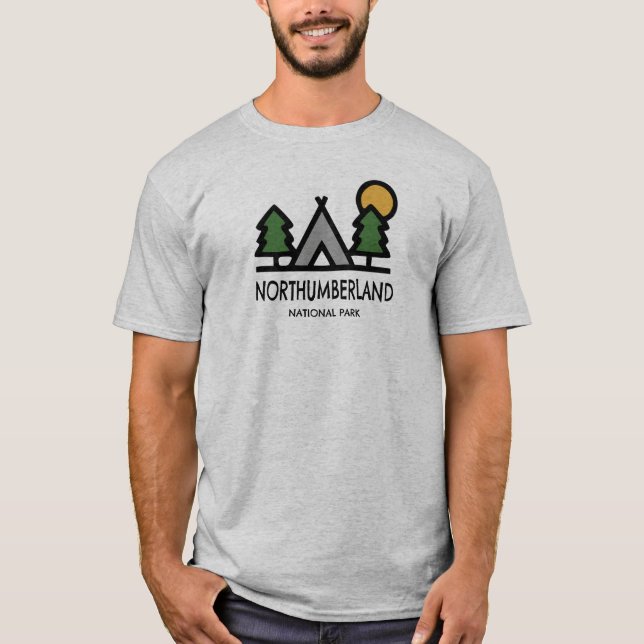 Northumberland Nationalpark T-Shirt (Vorderseite)