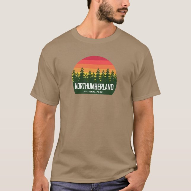 Northumberland Nationalpark T-Shirt (Vorderseite)