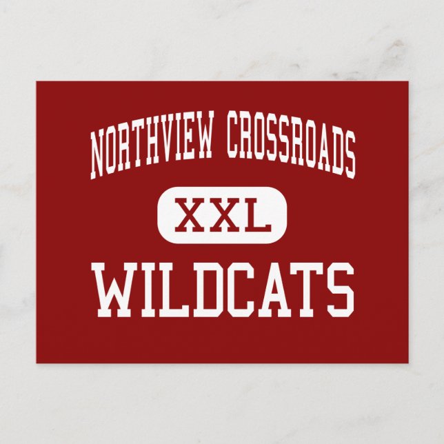 Northview Crossroads - Wildcats - Große Rapids Postkarte (Vorderseite)
