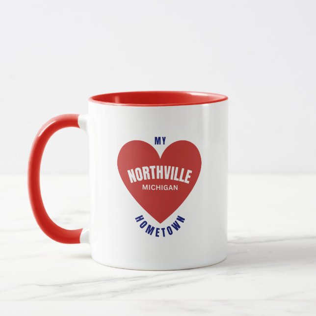 Northville Michigan Heimat Kaffee Tasse (Links)