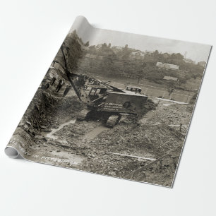 Northwest Engineering KRANFÜHRER SCHAUFEL 16 Geschenkpapier