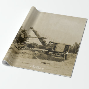 Northwest Engineering KRANFÜHRER SCHAUFEL 1 Geschenkpapier