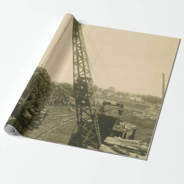 Northwest Engineering KRANFÜHRER SCHAUFEL 28 Geschenkpapier (Ungerollt)