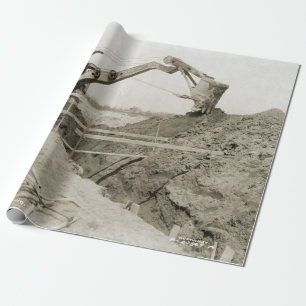 Northwest Engineering KRANFÜHRER SCHAUFEL 2 Geschenkpapier