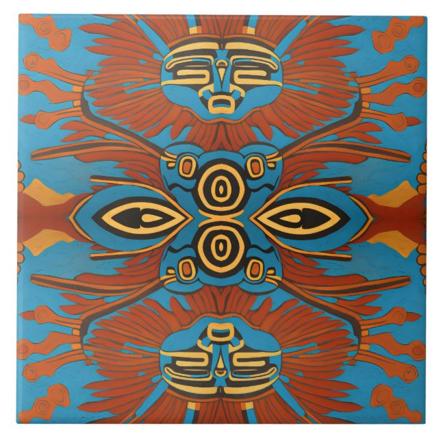 Northwest Native Fliese (Vorderseite)