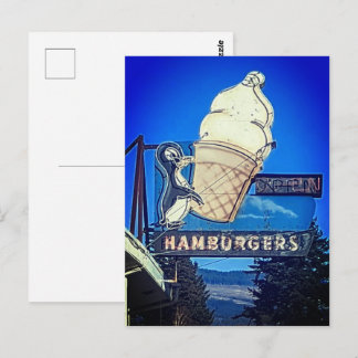 Northwest Neon postcard Postkarte