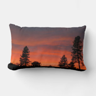 Northwest Sunset Throw Kissen