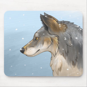 Northwestern Wolf Mousepad