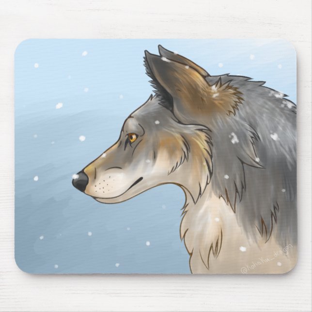 Northwestern Wolf Mousepad (Vorne)