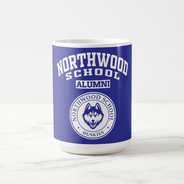 Northwood School Huskies NY Alumni-Tasse Kaffeetasse (Mittel)