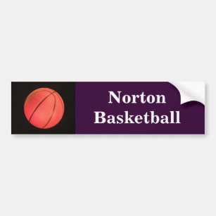 Norton Basketball-Autoaufkleber Autoaufkleber