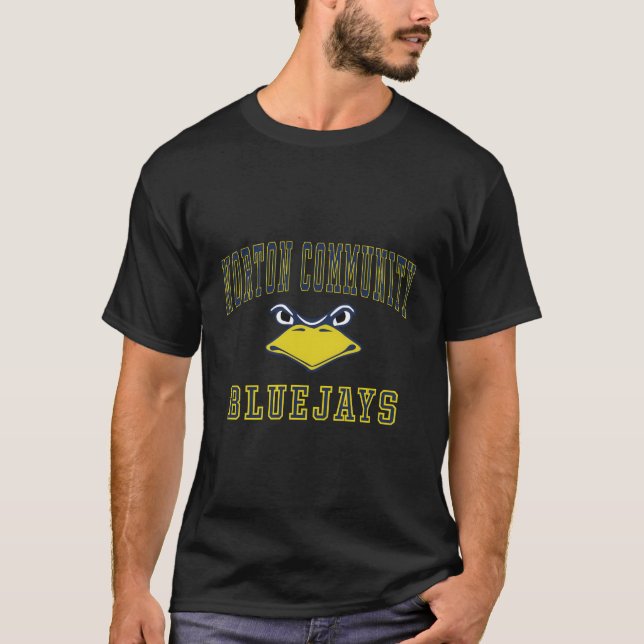 Norton Community High School Bluejays C1 T-Shirt (Vorderseite)
