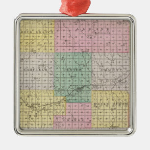 Norton County, Kansas Ornament Aus Metall