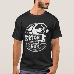 Norton-Hat-Weihnachten Personalisierter Name T-Shirt