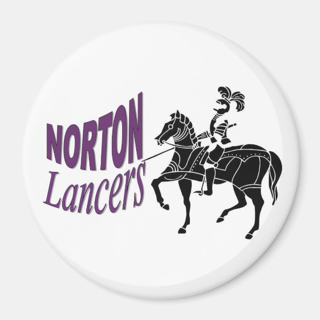 Norton Lancers Magnet (Vorne)