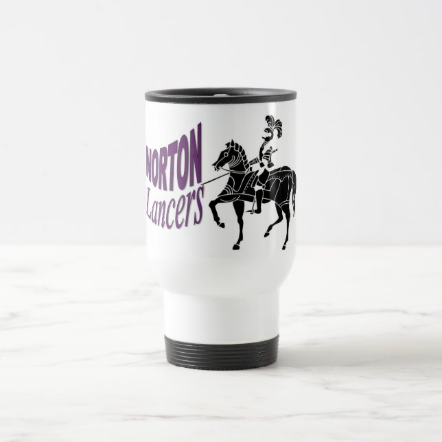 Norton Lancers-Reise-Tasse Reisebecher (Mittel)