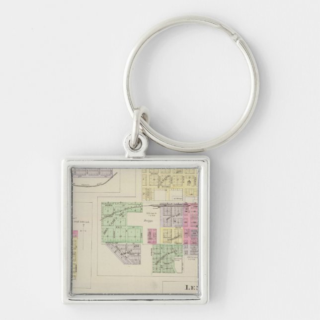 Norton, Lenora, Almena, Densmore, Almelo, Kansas Schlüsselanhänger (Vorne)