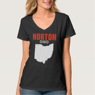 Norton Ohio USA Staat America Travel Ohioan T-Shirt