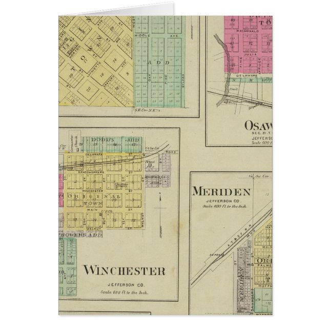 Nortonville, Osawkie, Winchester, Kansas (Vorne)