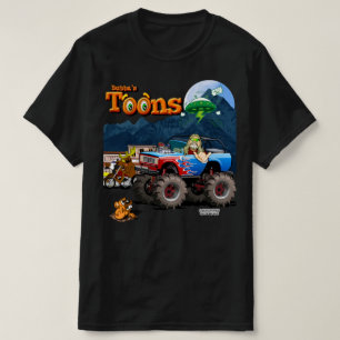 Nortwest Wildlife Cartoon T-Shirt